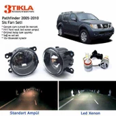 Nissan Pathfinder 2005-2010 Beyaz Led Xenon Sis Farı Seti - 1