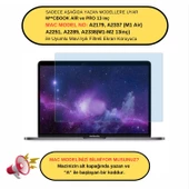 Ekran Koruyucu Macbook Air Pro 13 inç M1-M2, Mavi Işık Filtresi Anti Blueray A2179 A2337 A2338 A2251 A2289 ile Uyumlu - 2