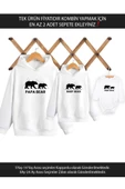 Papa Baby Bear Baba Oğul Kız (TEK ÜRÜN FİYATIDIR KOMBİN YAPMAK İÇİN EN AZ 2 ADET SEPETE EKLEYİNİZ) - 1