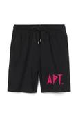 Blackpink Apt Erkek Siyah Şort - 1