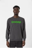 Goosebumps Lettern Füme Erkek 2ip Sweatshirt thumbnail 1