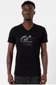 Gran Turismo Concept Siyah Erkek V yaka Tshirt - 1