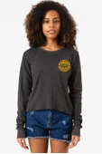 He Man Grayskull Brewing Co Logo Füme Ekstra Uzunkol Sweatshirt - 1
