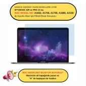 Ekran Koruyucu Macbook Air Pro Mavi Işık Filtresi Anti Blue Ray A1706 A1708 A1989 A2159 A1932 ile Uyumlu - 2