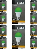 Cata CT-4277 9W Yeşil Işık E27 Duylu Led Ampul (10 Adet) - 1