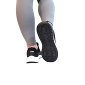 Jump 30601 Siyah-Beyaz Memory Sistem Rahat Spor Ayakkabı - 6