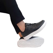 Jump 21516-22233 Siyah-Beyaz Memory Hafif Rahat Spor Ayakkabı thumbnail 1