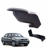 Fiat Albea 2002 Delmesiz Çelik Ayaklı Siyah Kolçak Kol Dayama thumbnail 1