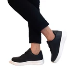 Jump 21516-22233 Siyah-Beyaz Memory Hafif Rahat Spor Ayakkabı thumbnail 6