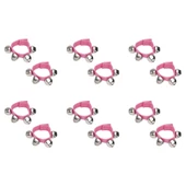 Jwin BZ-402S 6'lı Bilek Zili Orff - Ritim Aleti Seti - Pembe - 1