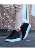 Celira NS032 Siyah Bağcıklı Sneakers Yarım Bilek Erkek Bot - 3