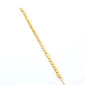 22 Ayar Altın Kaplama Arpa - Halep Model Kadın Bileklik BLK-170 thumbnail 3