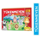 Y.Z. Tükenmeyen Sticker Kitabım (100  Tekrar Tekrar Kullanılabilen Sticker) - 1