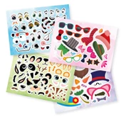 Y.Z. Tükenmeyen Sticker Kitabım Eğlenceli Yüzler ( 100 Tekrar Tekrar Kullanılabilen Sticker ) - 3