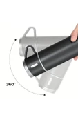 BUENOS Paslanmaz Çelik Termos Renkli 3 Bardaklı 500 ML Kutulu Set - 2