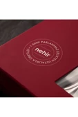 Nehir Zarif Premium Sedef Kaplamalı 36 Parça Renkli 6 Kişilik Çatal Kaşık Takımı - 5