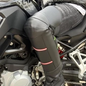 SOFT KORUMALI POLARLI KIŞLIK MOTOSİKLET DİZLİK - 4