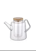 The Mia Bambu Kapaklı Süzgeçli Demlik 800 ml SSE0021 - 2