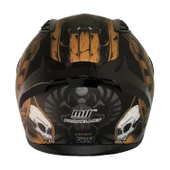 MTS M-201 ANUBIS GOLG GÜNEŞ VİZÖRLÜ KASK (SİYAH CAMLI) - 3