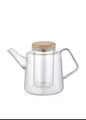 The Mia Bambu Kapaklı Süzgeçli Demlik 800 ml SSE0021 - 1