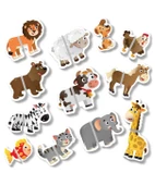 Y.Z. 12-36 Ay İlk Magnet Puzzle Hayvanlar Dikkat Geliştiren Zeka Oyunu - 3