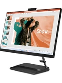 Lenovo Ideacentre Aıo 3 27IAP7 Intel Core I5-12450H 8gb 512GB SSD Intel UHD Graphics Freedos 27 IPS Fhd F0GJ011VTR Kablosuz Klavye+Mouse Siyah All In One Bilgisayar - 3