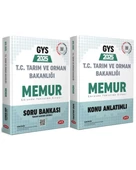 Data 2025 GYS Tarım ve Orman Bakanlığı Memur Konu ve Soru 2 Kitap Set Data Yayınları - 2