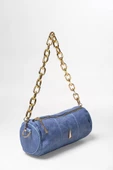 Kadın Silindir Zincir Askılı El ve Omuz Çantası thumbnail 2