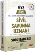 Data 2025 GYS Tarım ve Orman Bakanlığı Sivil Savunma Uzmanı Soru Bankası Çözümlü Data Yayınları - 2