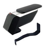 Tourneo Courier 2021 Premium HQ Lüks Delmesiz Çelik Ayaklı Siyah Kolçak thumbnail 1