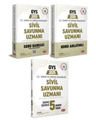 Data 2025 GYS Tarım ve Orman Bakanlığı Sivil Savunma Uzmanı Konu + Soru + 5 Deneme 3 Kitap Set Data - 2