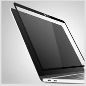 MacBook Air M1 ve MacBook Pro M1-M2 13 inç Uyumlu Mat Anti Glare Ekran Koruyucu Touch Bar Touch ID thumbnail 3