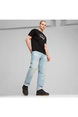Puma OPEN ROAD Graphic Tee Erkek Tişört Siyah S-XXL - 4