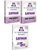 Data 2025 GYS Tarım ve Orman Bakanlığı Sayman Konu + Soru + 5 Deneme 3 Kitap Set Data Yayınları - 1