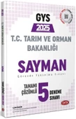 Data 2025 GYS Tarım ve Orman Bakanlığı Sayman 5 Deneme Çözümlü Görevde Yükselme Data Yayınları thumbnail 2