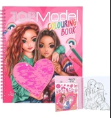 Topmodel Coloring Book With Sequins - 1