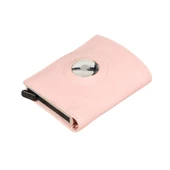 Palertag Deri Cüzdan, Apple AirTag Uyumlu Pembe - 3