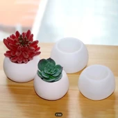 Epoksi Silikon Saksı Kalıbı 8,7x5,7cm - 2