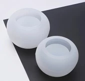Epoksi Silikon Saksı Kalıbı 8,7x5,7cm - 1