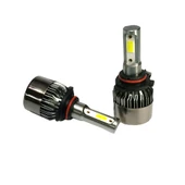 Daewoo Lanos H4 Far Beyaz Led Xenon Şimşek Etkili 8000 Lümen - 1