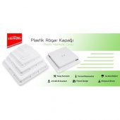 30X30 IZGARALI  PLASTİK RÖGAR MENHOL KAPAK VE ÇERÇEVE - 3