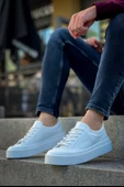 BA500 BOA Özel Termo Taban Beyaz Casual Erkek Ayakkabı - 2