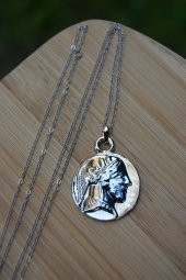 GÜMÜŞ KAPLAMA KOLYE - 2