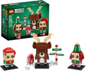 LEGO 40353 BrickHeadz Reindeer, Elf & Elfie - 1