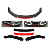 Fiat Grande Punto ABS Malzeme Süper Dayanıklılık 4 Parça Spor Tip Tampon Altı Lip - 1