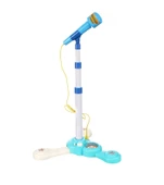 Haydi Şarkı Şöyle Çocuk Renkli Mikrofon - Mavi Su Dünyası thumbnail 1