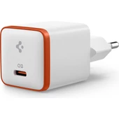 30W USB-C Ultra Mini Hızlı Şarj Aleti Samsung PPS / Isı Düşürücü GaN Destekli Akım Korumalı Güç Adaptörü iPhone & Android & iPad & MacBook Type-C White - ACH08449 - 2