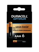 Duracell 6lı Optimum Aaa Kalem Pil - 1