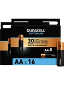 Duracell Optimum Aa Alkalin Pil 1,5 V Lr6 MN1500 16 li Paket - 1