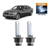 BMW 7 Serisi E65 2002-2005 Xenon D2S / D2R 8000K Buz Mavisi HID Xenon Ampul 2 Adet - 1